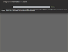 Tablet Screenshot of magentomarketplace.com